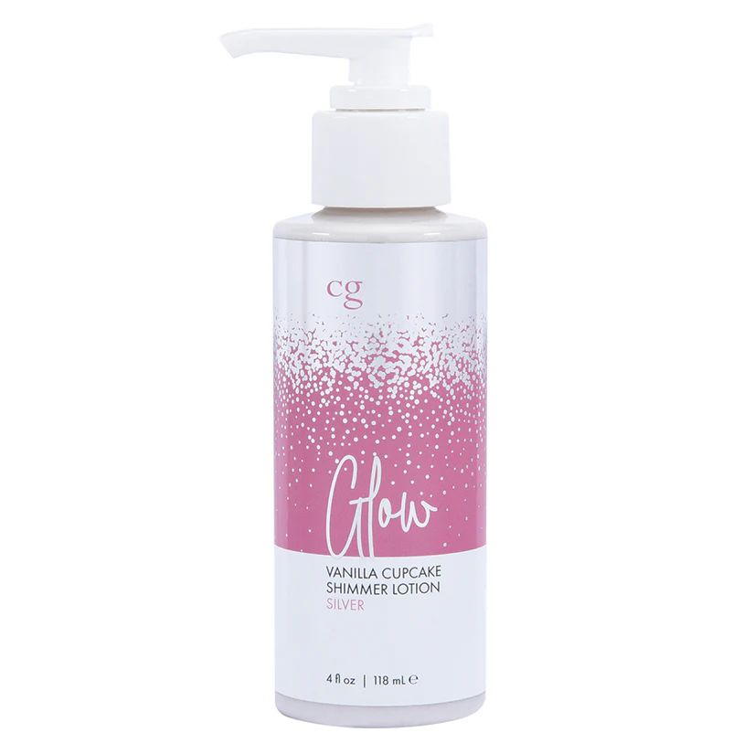 CG Glow Vanilla Cupcake Shimmer Lotion-Silver 4oz - Image 3