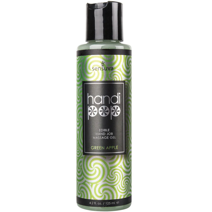 Sensuva Handi-Pop Hand Job Massage Gel-Cotton Candy 4.2oz - Image 5