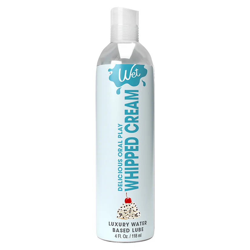 Wet Delicious Oral Play Whipped Cream Waterbased Flavored Lubricant 4oz - Image 5